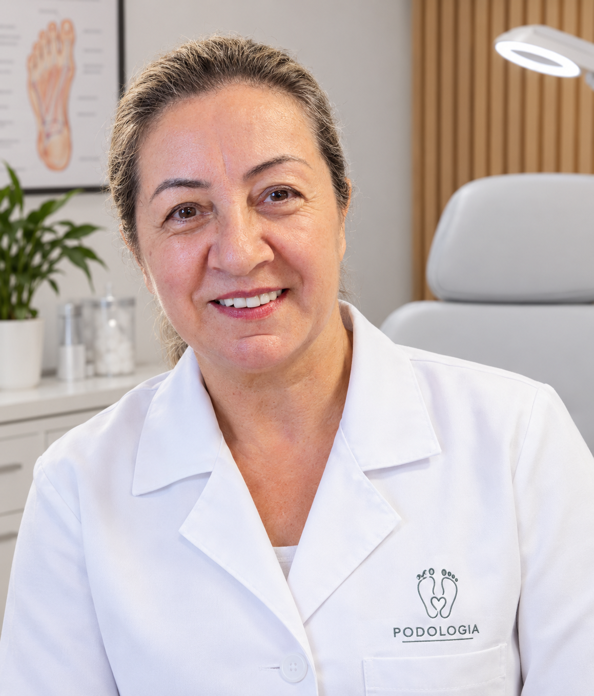Sônia Scherer, podóloga da PodoClínica
